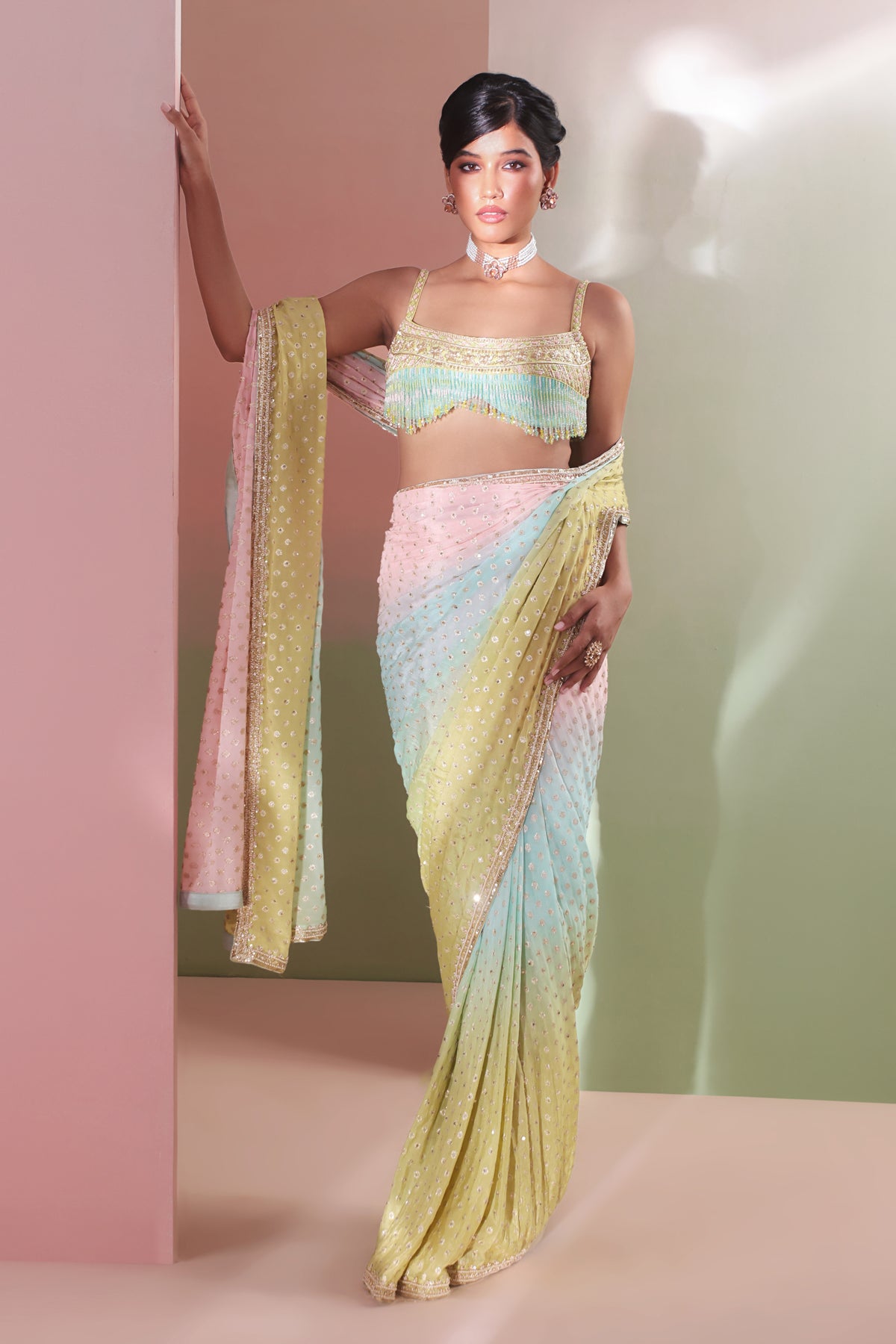 Rangrez Saree Set