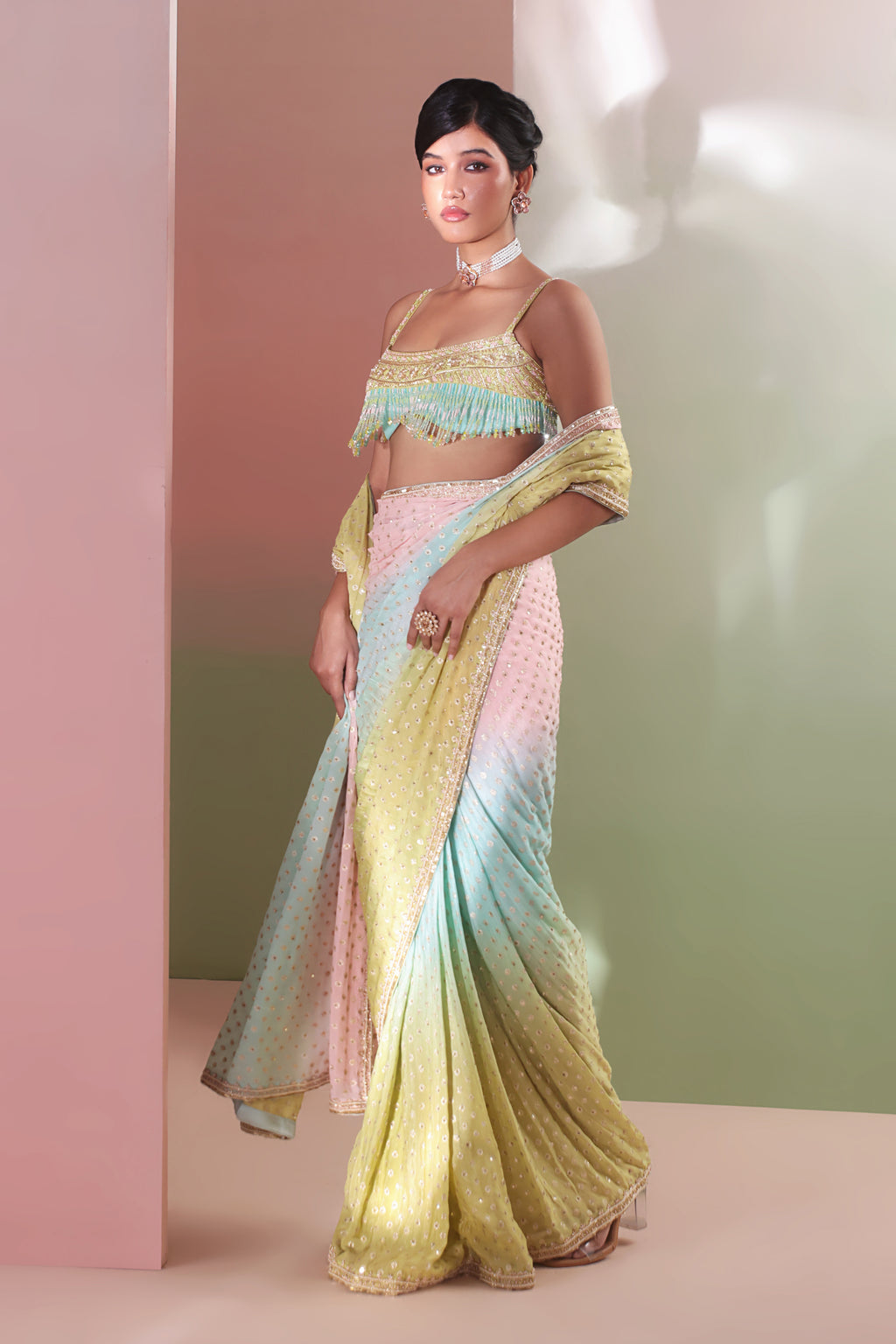 Rangrez Saree Set