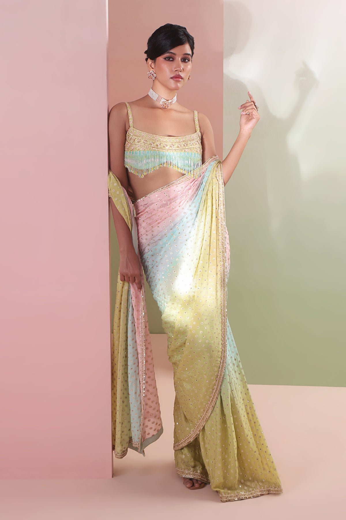Rangrez Saree Set