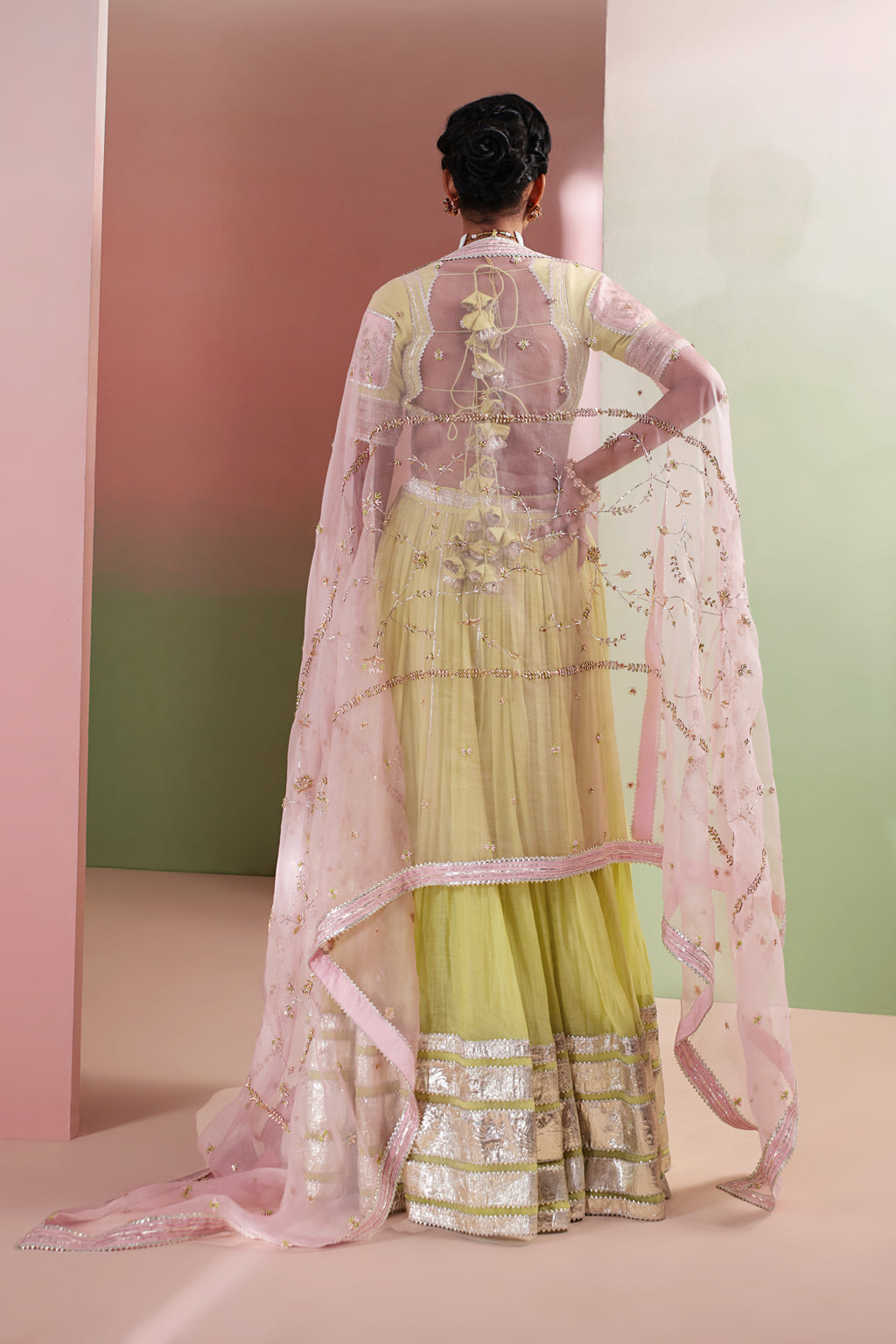 RANG RASIYA MUL CHANDERI LEHENGA SET
