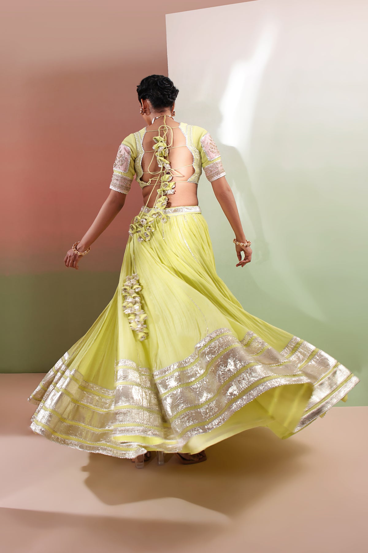RANG RASIYA MUL CHANDERI LEHENGA SET