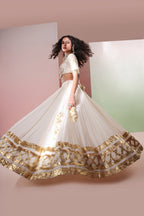 KANAK  MUL CHANDERI LEHENGA SET