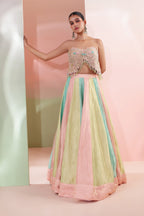RANG E MEHER  LEHENGA SET