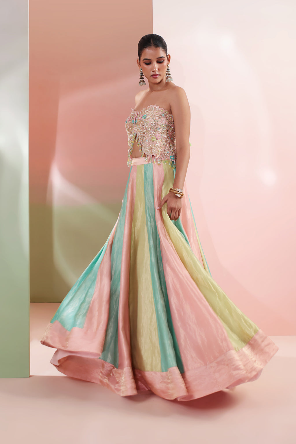 RANG E MEHER  LEHENGA SET