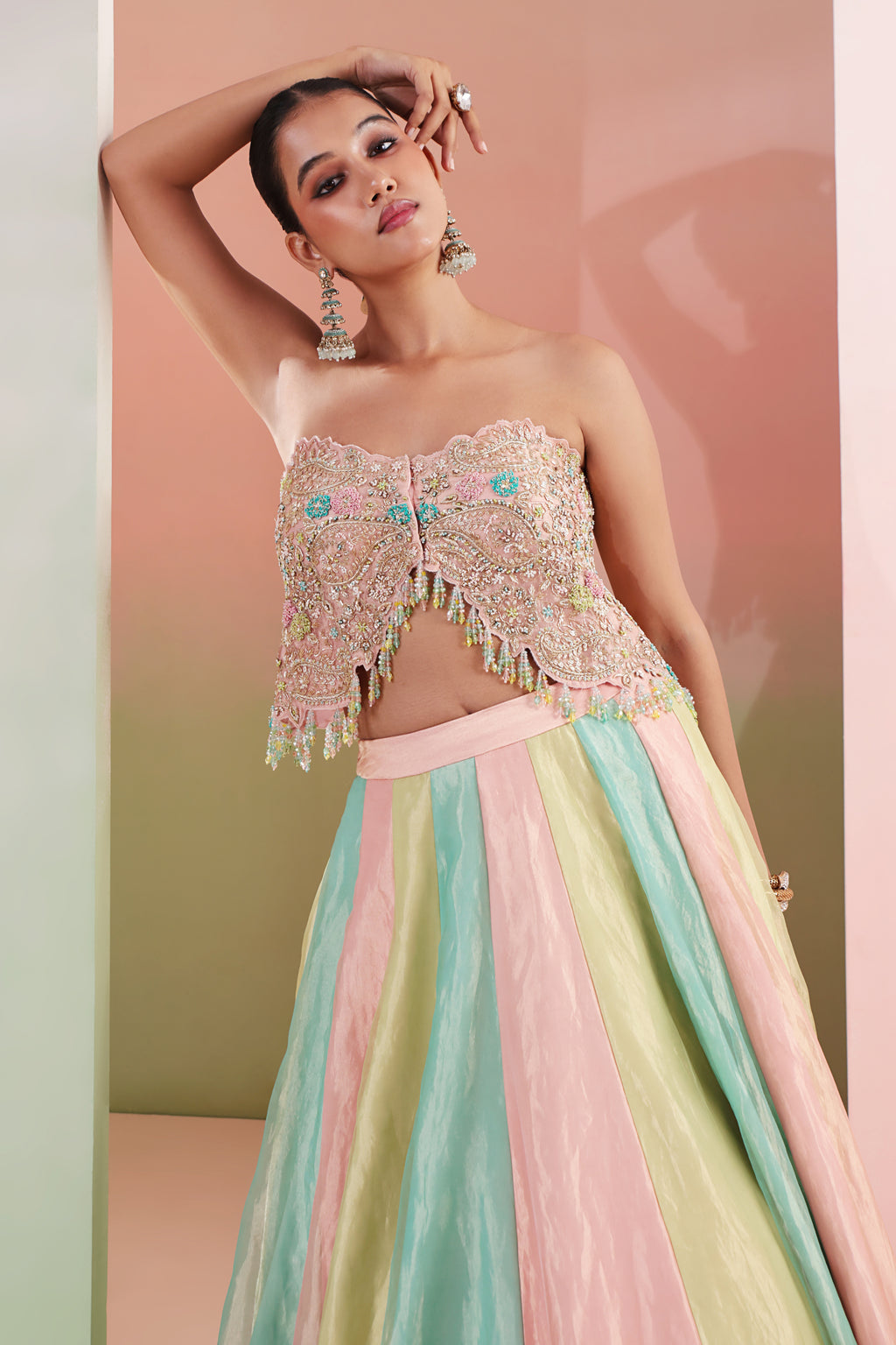 RANG E MEHER  LEHENGA SET