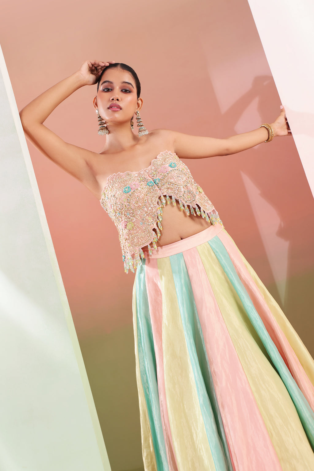 RANG E MEHER  LEHENGA SET