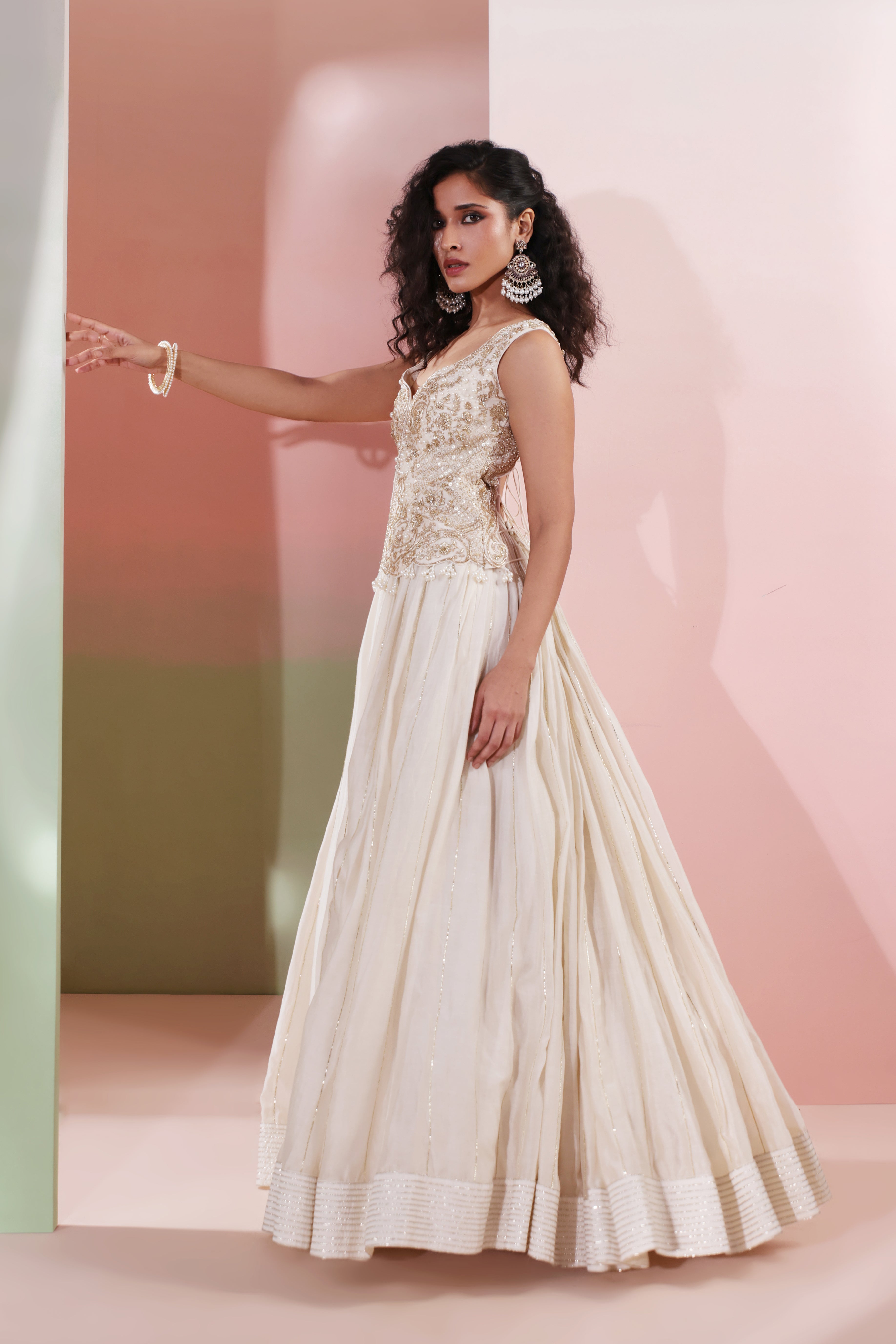 MOGRA LEHENGA SET