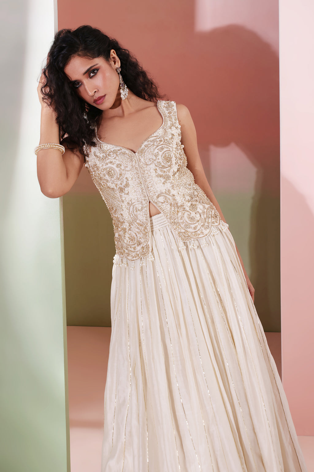 MOGRA LEHENGA SET