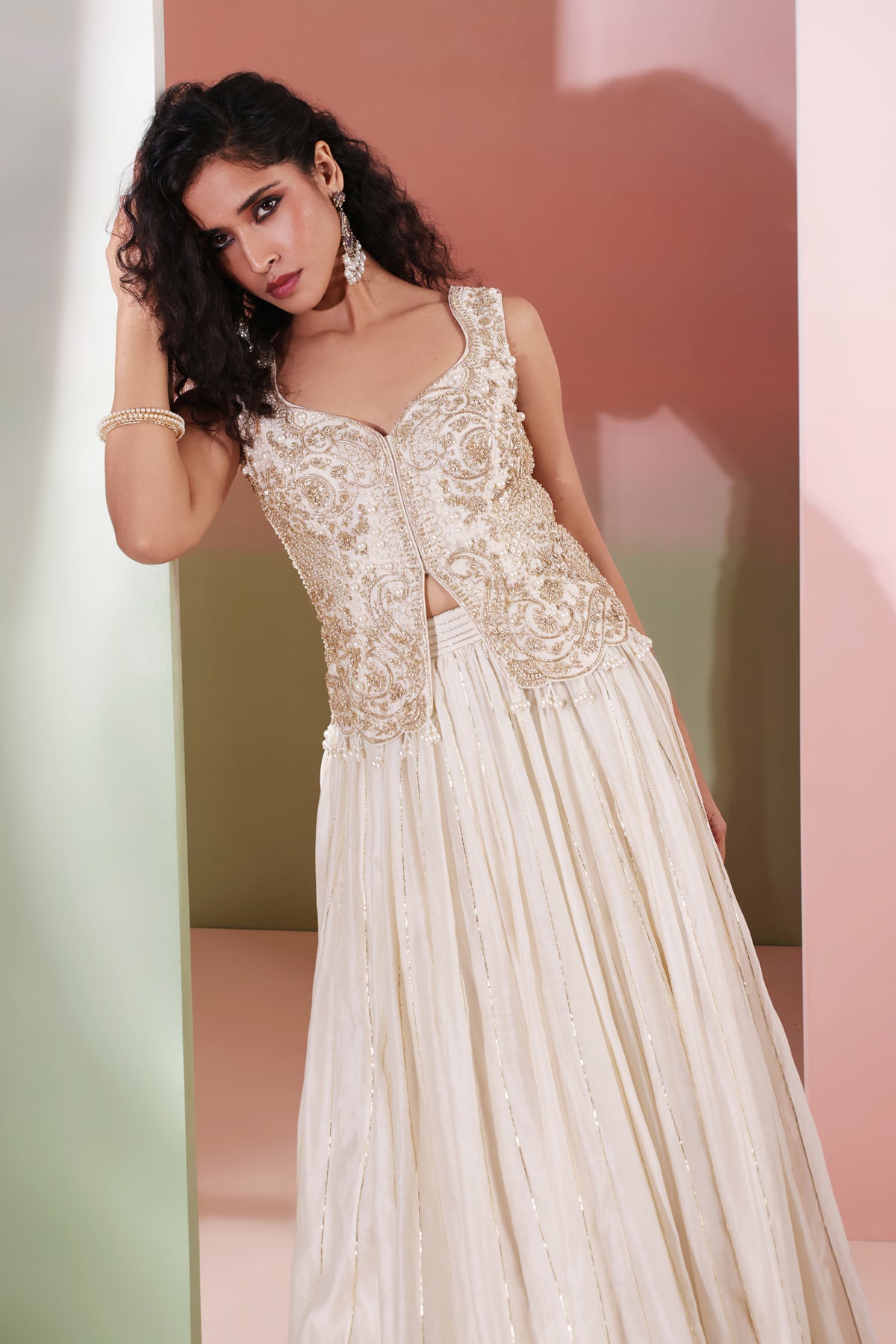 MOGRA LEHENGA SET