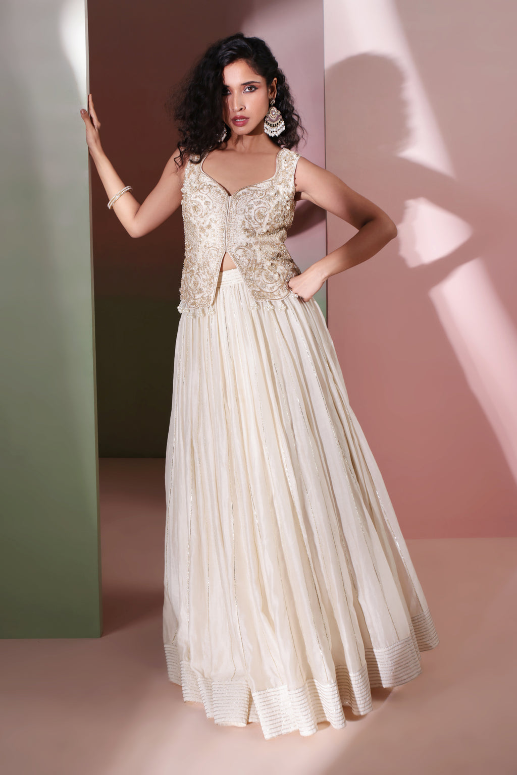 MOGRA LEHENGA SET