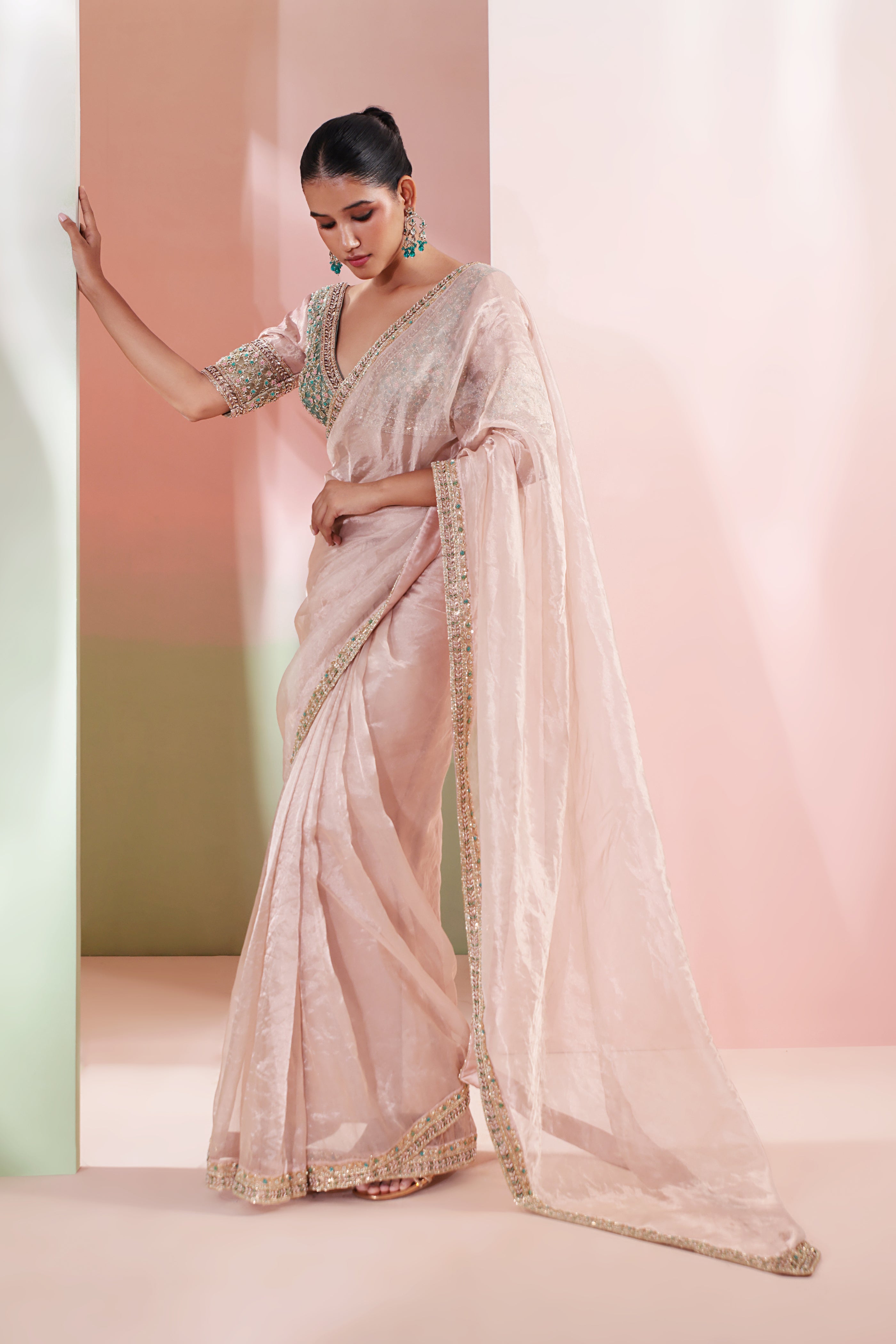ZOYA  SAREE  SET