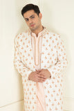 Classic Ivory embroidered Sherwani set