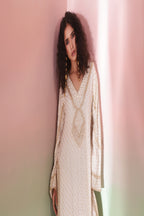 Chandni Ivory Kaftan