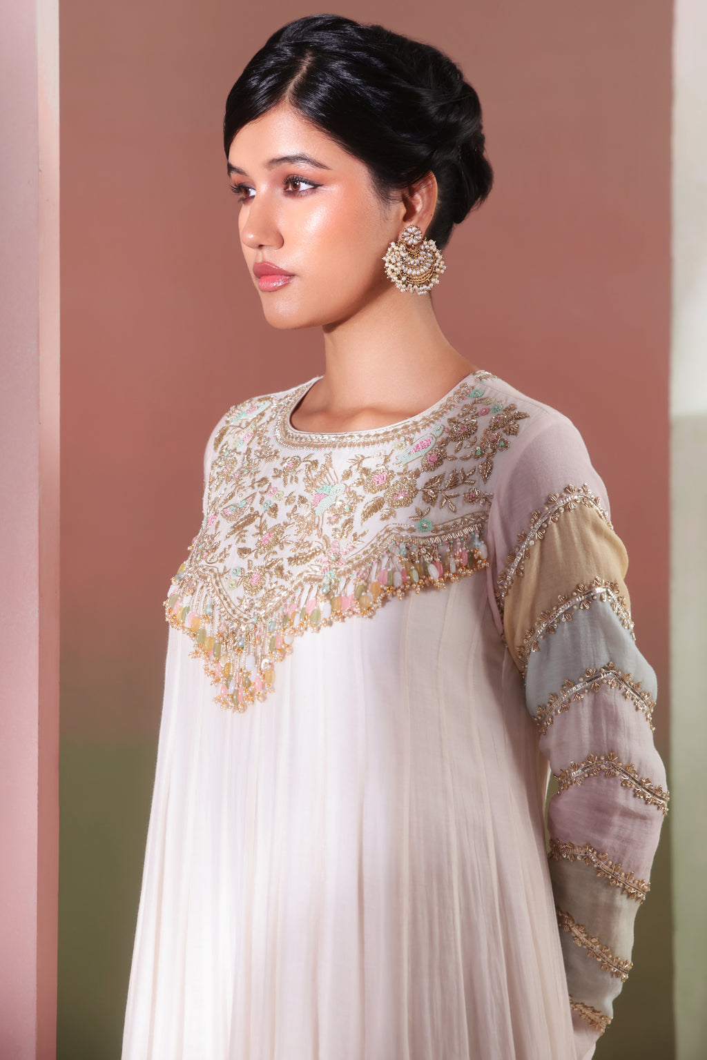 SAAZ ANARKALI SET