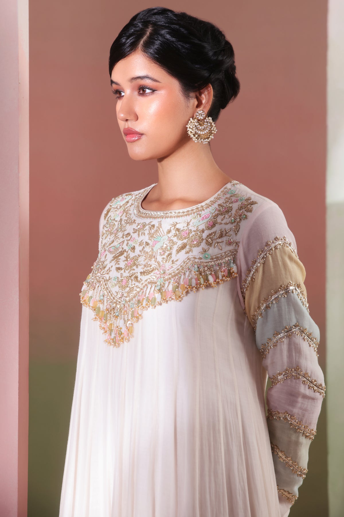SAAZ ANARKALI SET