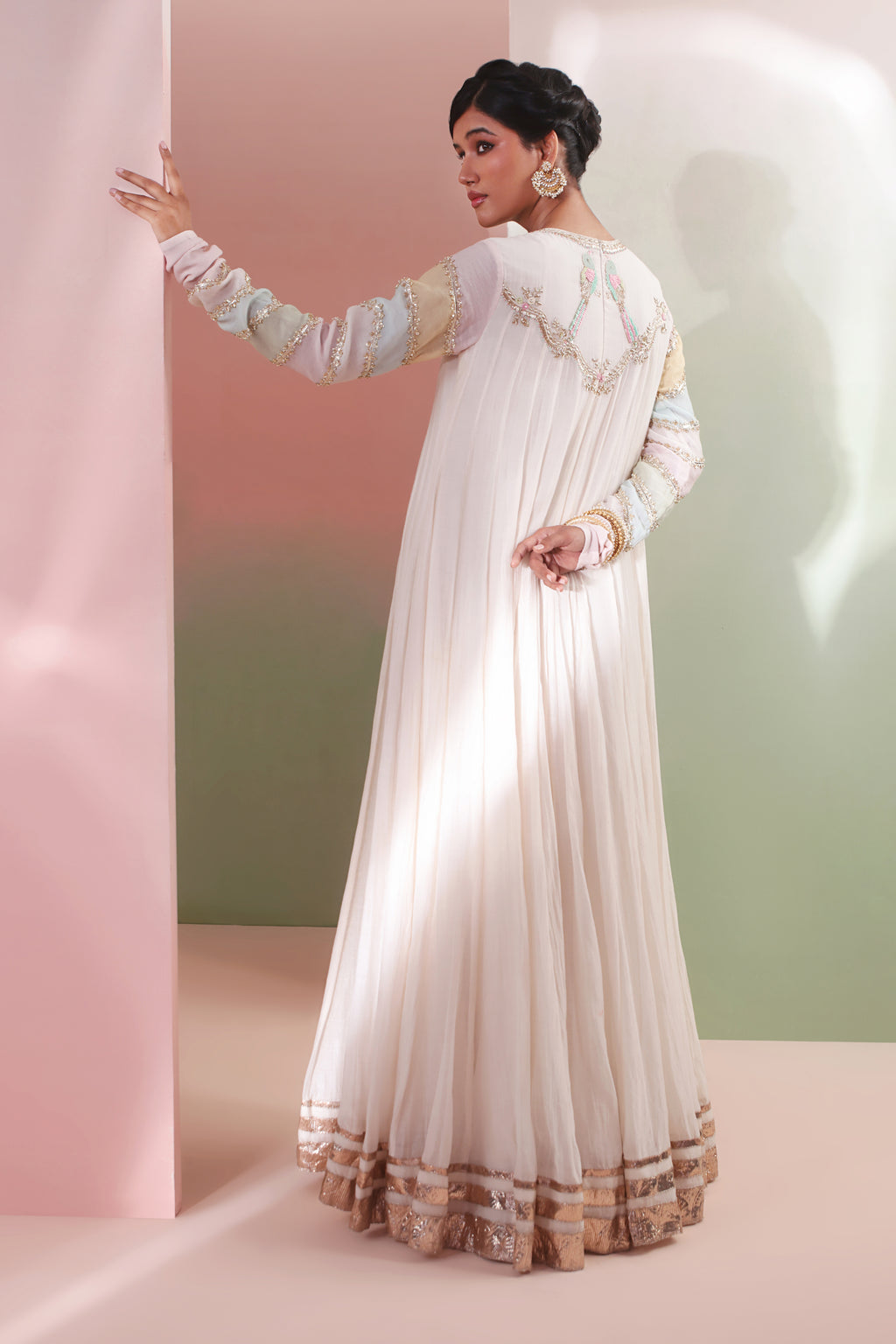 SAAZ ANARKALI SET