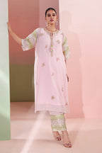 Gulabo Mint Kaftan Set
