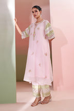 Gulabo Mint Kaftan Set