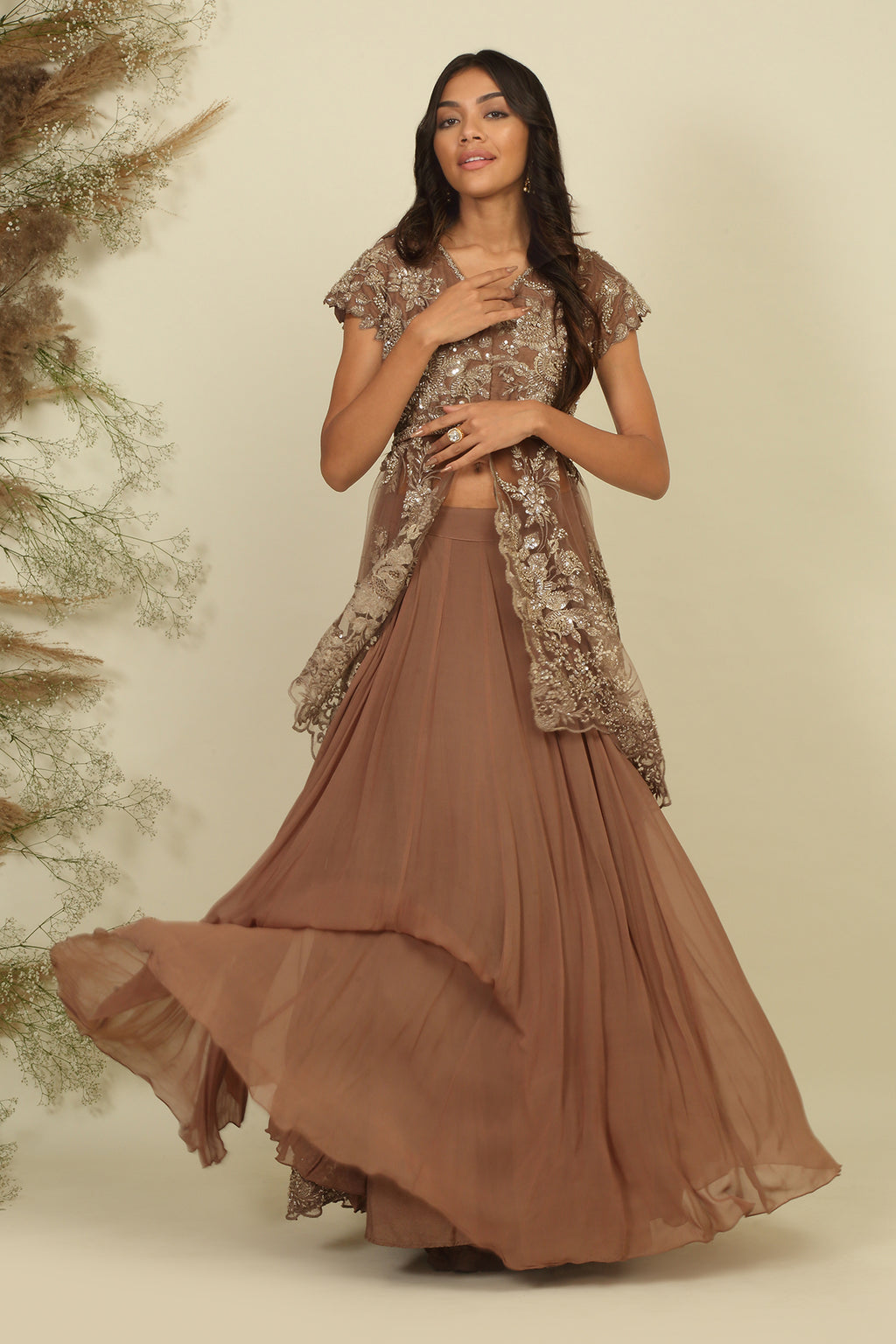 Whimsical Symphony : The Flowy Elegance Ensemble