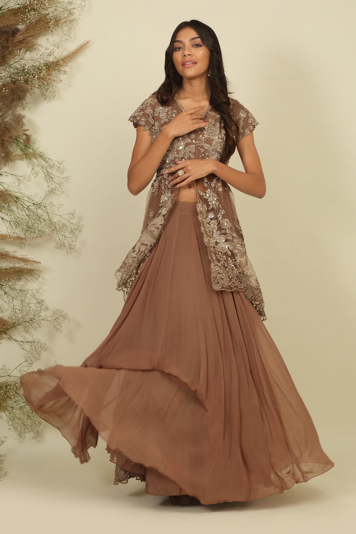 Whimsical Symphony : The Flowy Elegance Ensemble