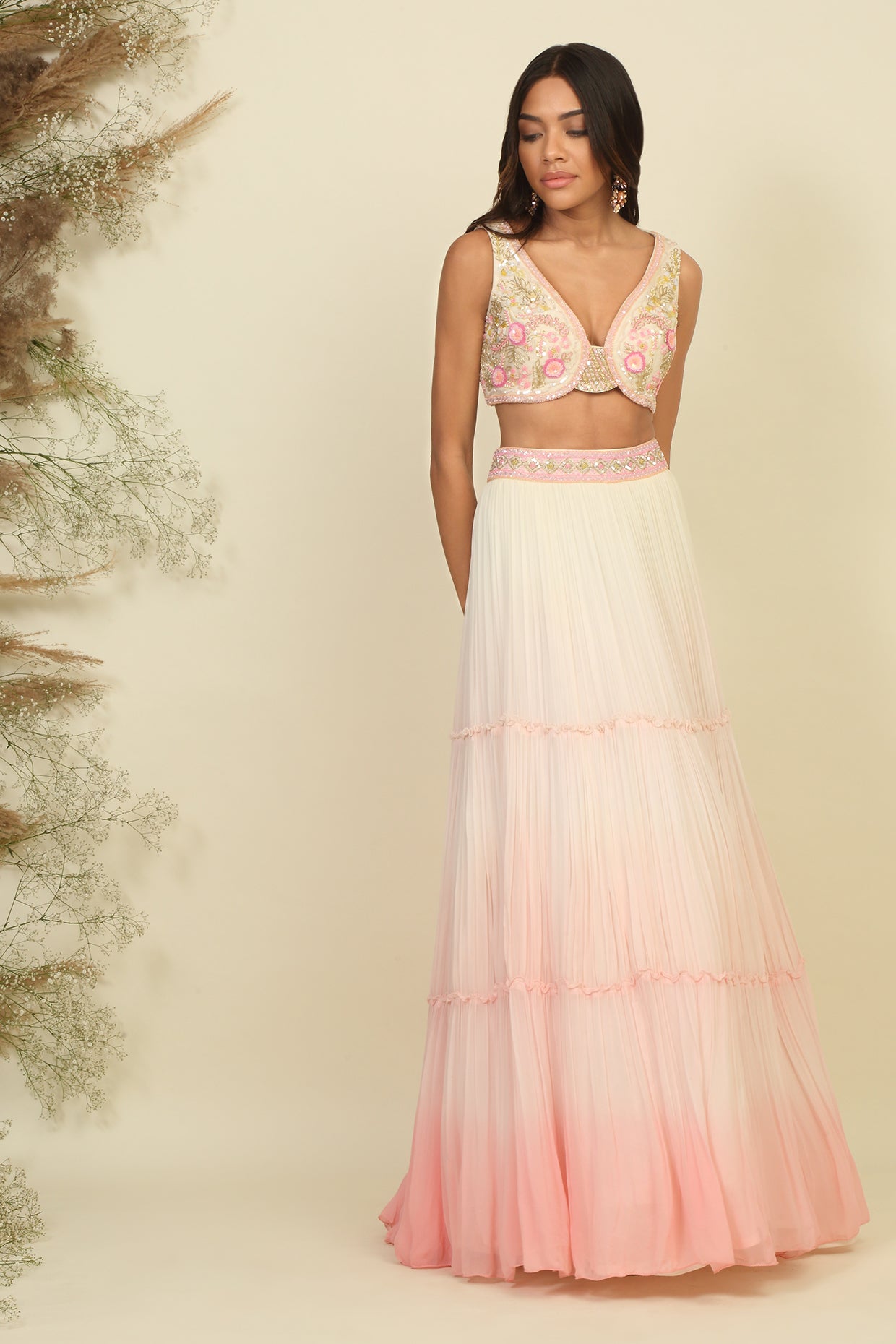 Enchanted Ombre Lehenga Set