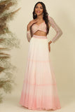 Sunset Serenade Ombre Lehenga Ensemble