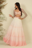 Sunset Serenade Ombre Lehenga Ensemble