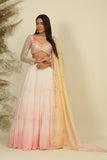 Sunset Serenade Ombre Lehenga Ensemble