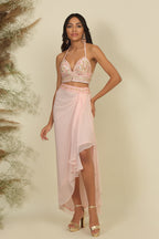 Serene Drapes Ombre Dhoti Ensemble