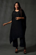 Black Kaftan Set