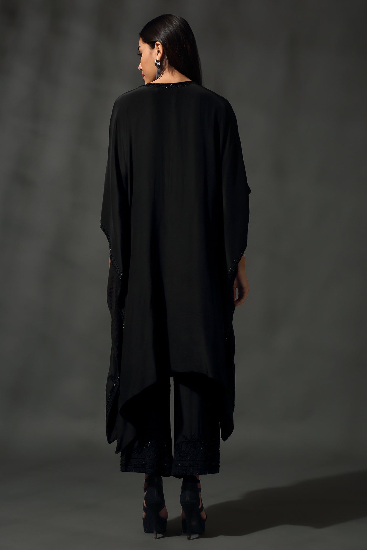 Black Kaftan Set