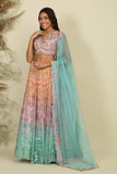 Colourburst Charm : The Unique Multicolored Lehenga