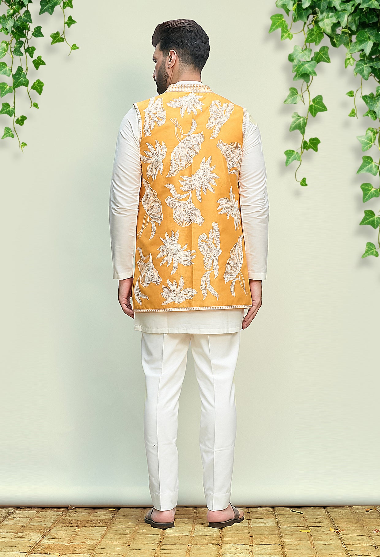 Short Kurta With Jacket Set