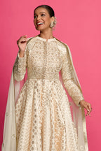 Pearl Empress Anarkali Set