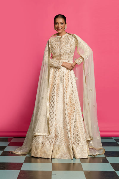 PEARL EMPRESS ANARKALI SET