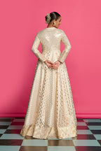 Pearl Empress Anarkali Set