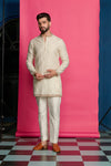 IVORY SHORT KURTA SET