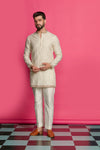 IVORY EDGE SHORT KURTA SET
