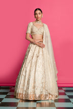 Golden Bloom Lehenga Set