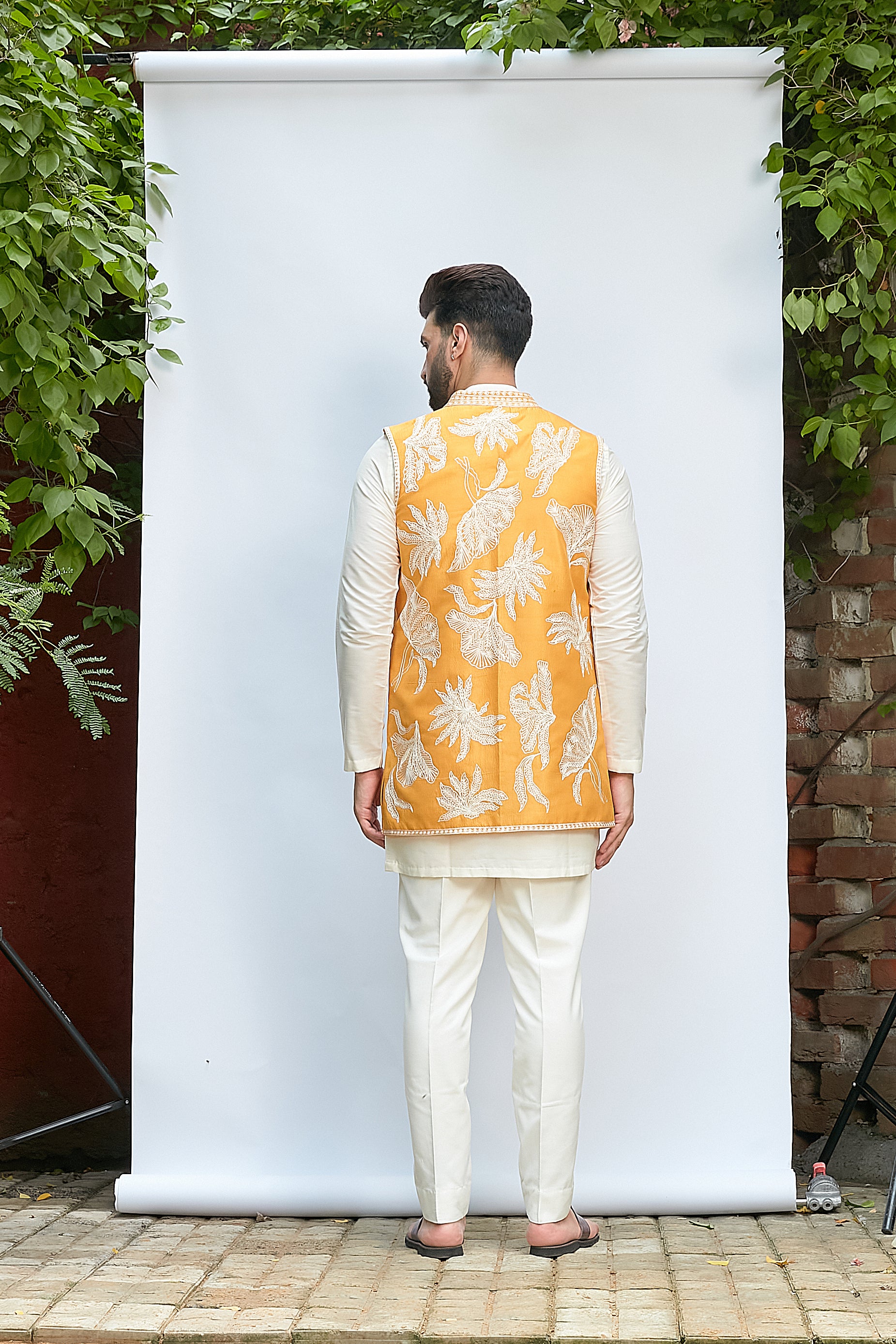 Short Kurta With Jacket Set