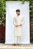 LONG IVORY KURTA SET