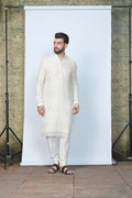 Ivory Shimmer Georgette Kurta Set