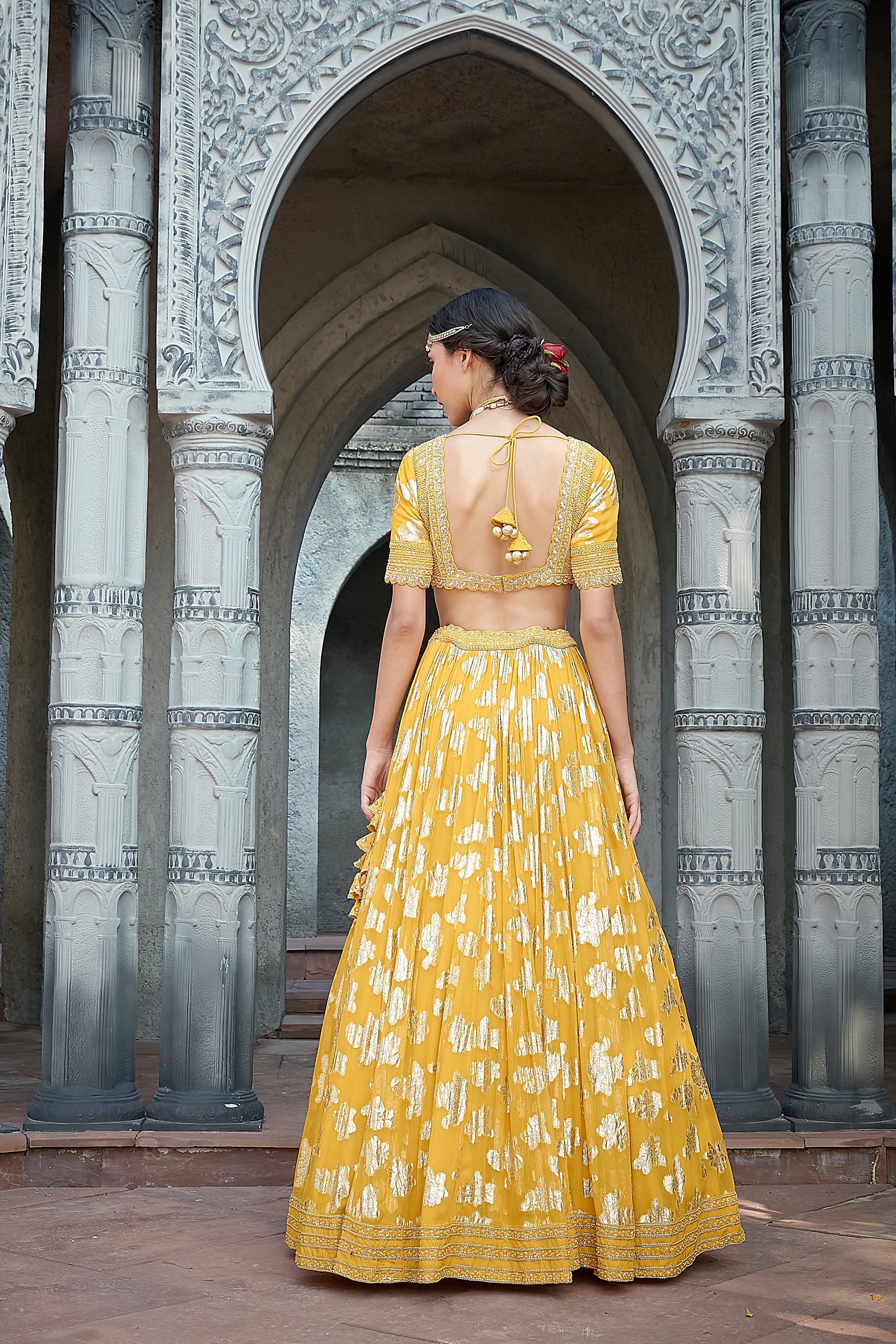 Haldi Glow Lehenga Set