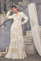 Ivory Anarkali Gown