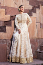 Pearl Empress Anarkali Set