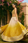 Yellow Lehenga Skirt Set