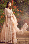 Peach Lehenga Jacket Set