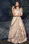 Seashell Embroidered Anarkali Set
