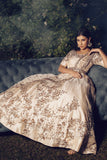Seashell Embroidered Anarkali Set