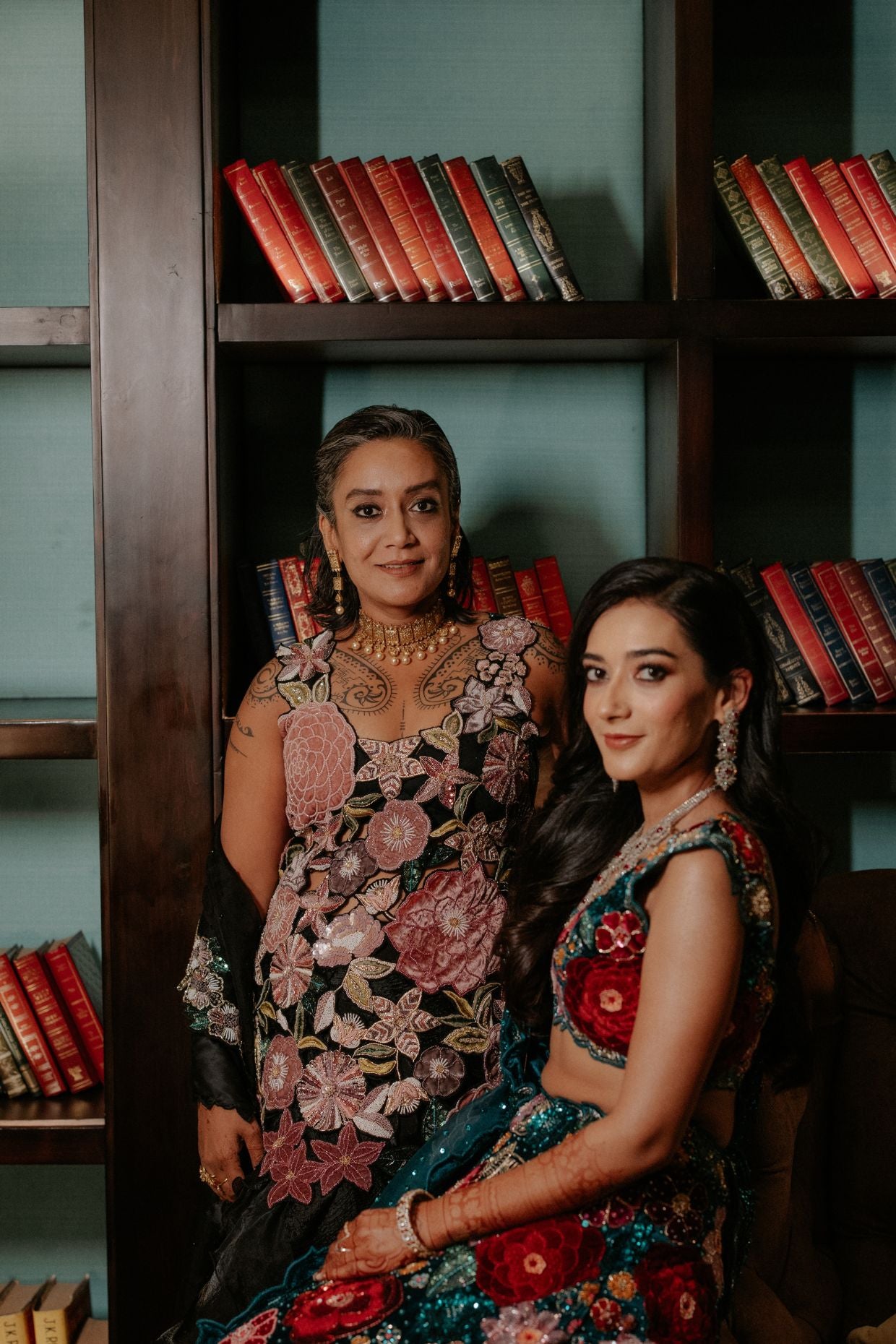Bride & Sister Sangeet Outfits